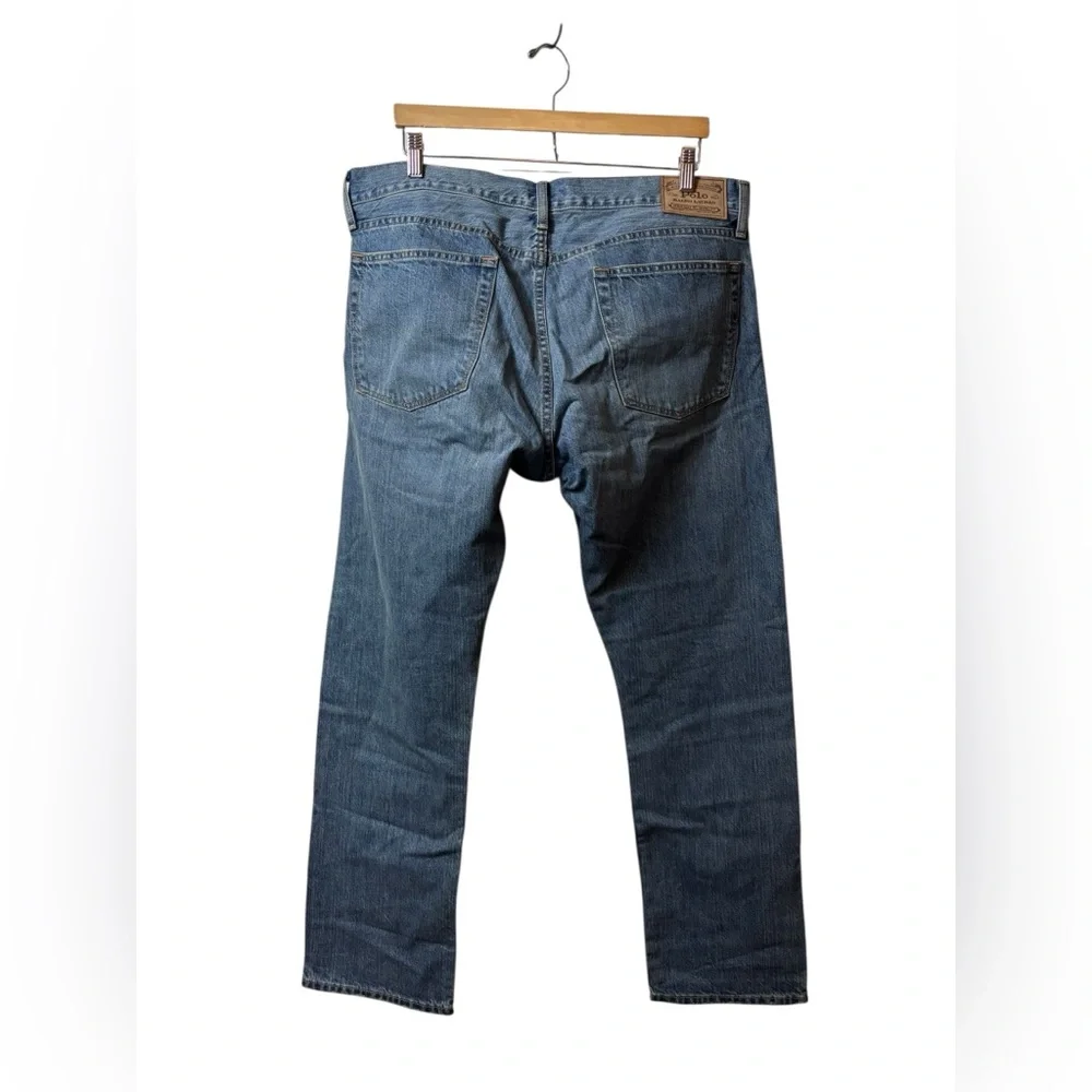 POLO RALPH LAUREN | denim blue jeans Hampton relaxed straight 36/32
